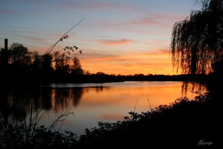 'Sonnenuntergang in Potsdam-1'